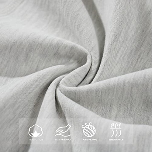 Image of AMY COULEE Mens Athletic Workout Shorts 5.5 inch Cotton Casual Shorts Elastic Waist Joggers Sports Sweat Shorts