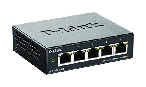 Switch administrable 5 ports D-Link DGS-1100-05V2 Ethernet Gigabit - 2