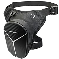 Beintasche Motorrad, Sport Gürteltasche, Wasserdicht Beinbeutel, Taktische Tasche, Motorrad Tasche, Gürteltasche Wasserdicht für Wandern, Camping, Klettern, Laufen, Sport und Arbeit