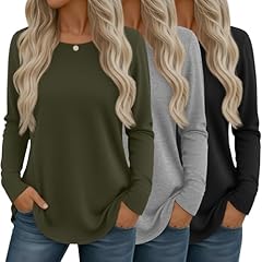 Black, Light Heather Gray, Olive Green