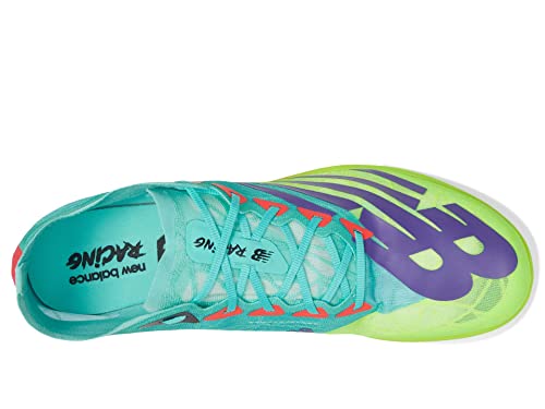 New Balance New Balance Men's XC 5K V6 Running Shoe, Cyber Jade/Pixel Green, 11 Medium US