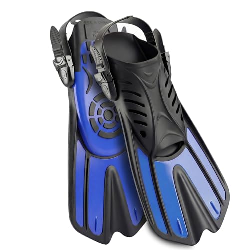 Aletas de Buceo para Adultos SACBOLA Talla L/XL Color Azul miniatura 6