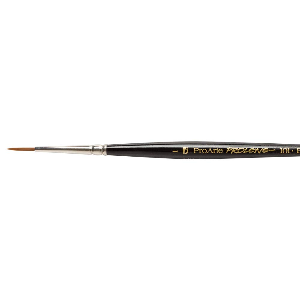 Pro Arte Series 101 Synthetic Hair Watercolour Brush No 1 - UK Made