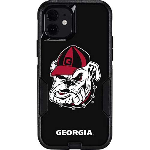 Skinit Decal Phone Skin Compatible With Otterbox Commuter Case For Iphone 12 - Officially Licensed Georgia Bulldogs Mascot Design #TOP14