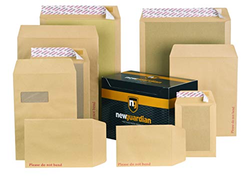 New Guardian Envelope P/Seal 381X254X25Mm Manilla (Pack Of 100) M27466 - 2