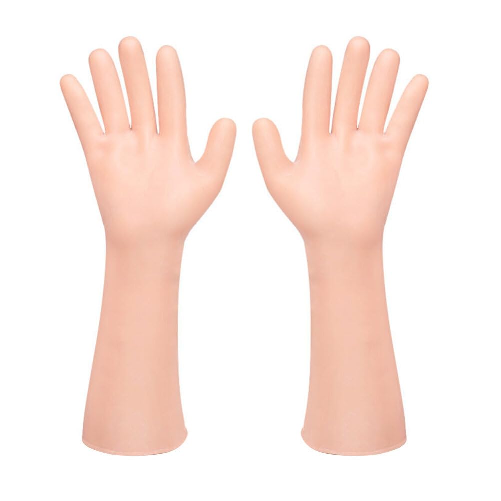 Beatifufu Moisturizing Sun Protection Gloves for Women Long Warm Dry Skin Care Gloves