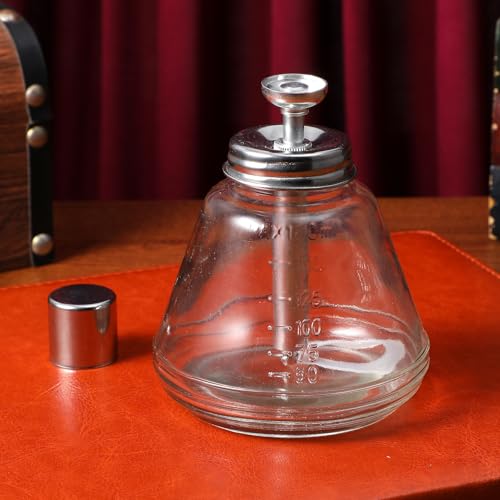 Botella de vidrio para quitaesmalte con bomba de presión de 180ml para uñas 6