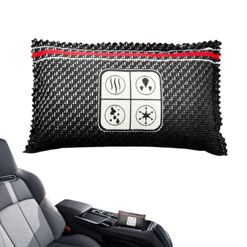 Absorbedor de humedad del coche, absorbente de humedad del armario - Bolsas desecantes de silicona para automóvil,Removedor de condensación de coche reutilizable, bolsa de deshumidificador