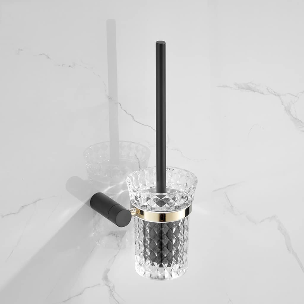 HLTYGWX Wieszak na ręczniki Zestaw akcesoriów łazienkowych, pojedynczy haczyk, ręcznik, uchwyt na papier w rolce, szczotka toaletowa, mydelniczka, uchwyt na telefon komórkowy Akcesoria