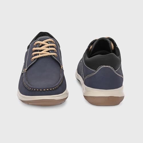Image of Centrino Penny Loafers for Men | Shoes for Man Stylish | Casual Slip-On with Cushioned Insole | Lightweight Comfortable Mens Loafer Shoes | Hand-Stitched Moccasin Design | Slip On Shoes for Man Daily (9784)
