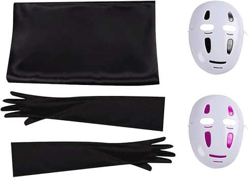 Amazon.co.jp: [Augwindy] カオナシ コスプレ衣装 ハロウィン風