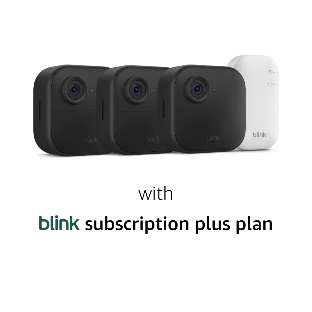 Blink Outdoor 4 + 1-Year Subscription – Wireless smart security camer