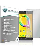 Slabo 2 x Bildschirmfolie für Alcatel A5 LED Bildschirmschutzfolie Zubehör No Reflexion MATT - Made IN Germany
