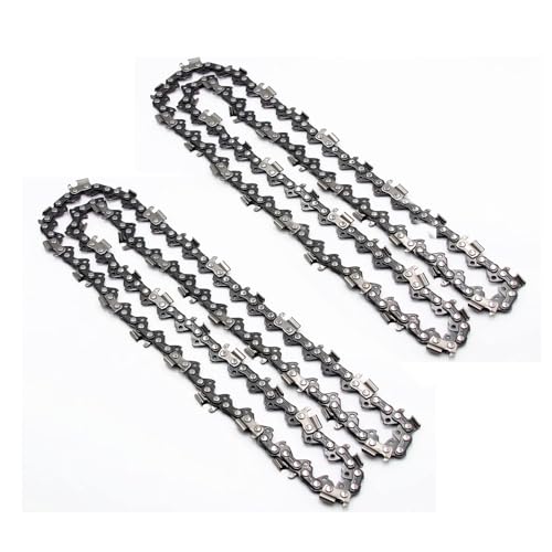 Tagtight 2 Piezas 20 Pulgadas Motosierra 76 Eslabones Impulsores Reemplazo Cadena de Rasgado Hoja Paso 0,325 Pulgadas 0,058 Calibre para Cortar