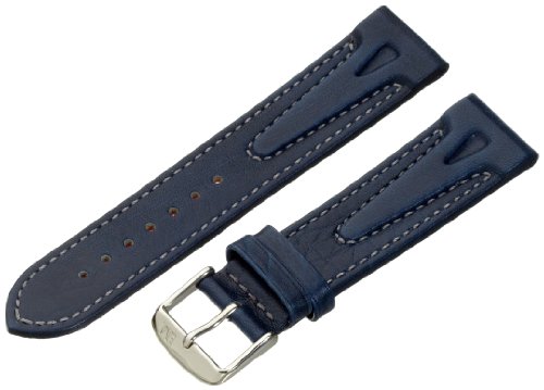 Correa de piel Morellato 22mm recambio de banda para reloj clásico y smartwatch de pulsera