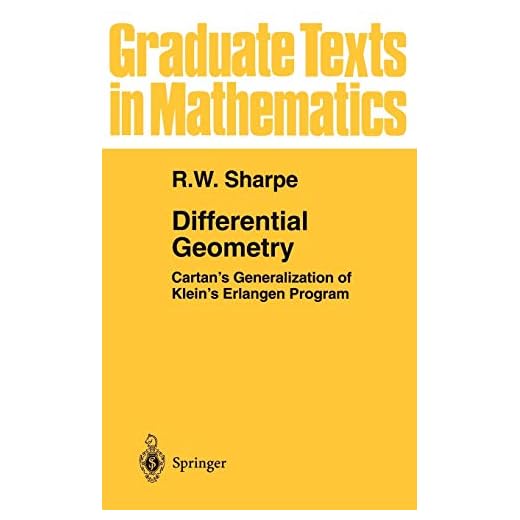 Differential Geometry: Cartan's Generalization of Klein's Erlangen Program (Graduate Texts in Mathematics, Vol. 166) (Graduate Texts in Mathematics, 166)