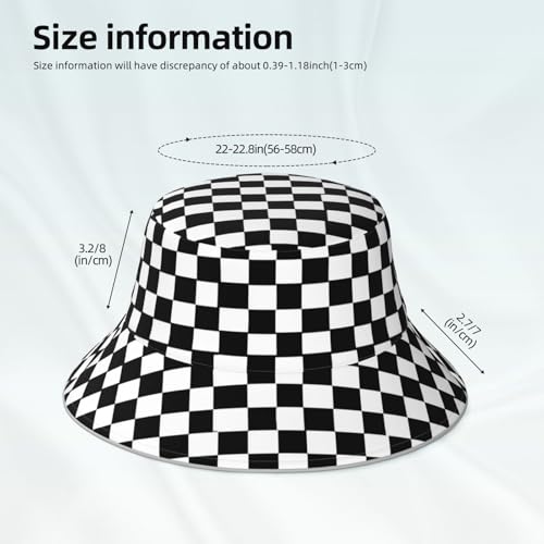 Image of Bucket Hat Double-Side-Wear Reversible Sun Hat Beach Travel Hiking for Women Men