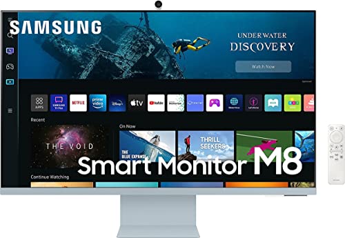 SAMSUNG LS32BM80BUUXEN Monitor Smart M8 de 32 Pulgadas 16:9 Azul