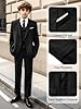 Saruit Boys' Formal Suits Set Dresswear Tuxedo Sui... #1
