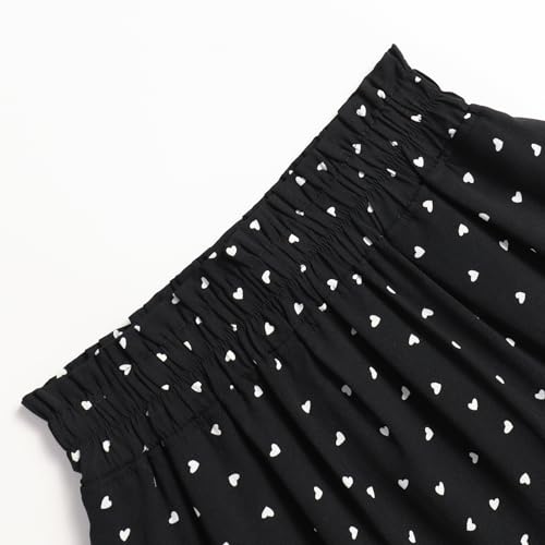 Ladies Elastic Waist Skirt in Spring Summer and Autumn Leisure Pleated High Waist Skirt with Pockets3