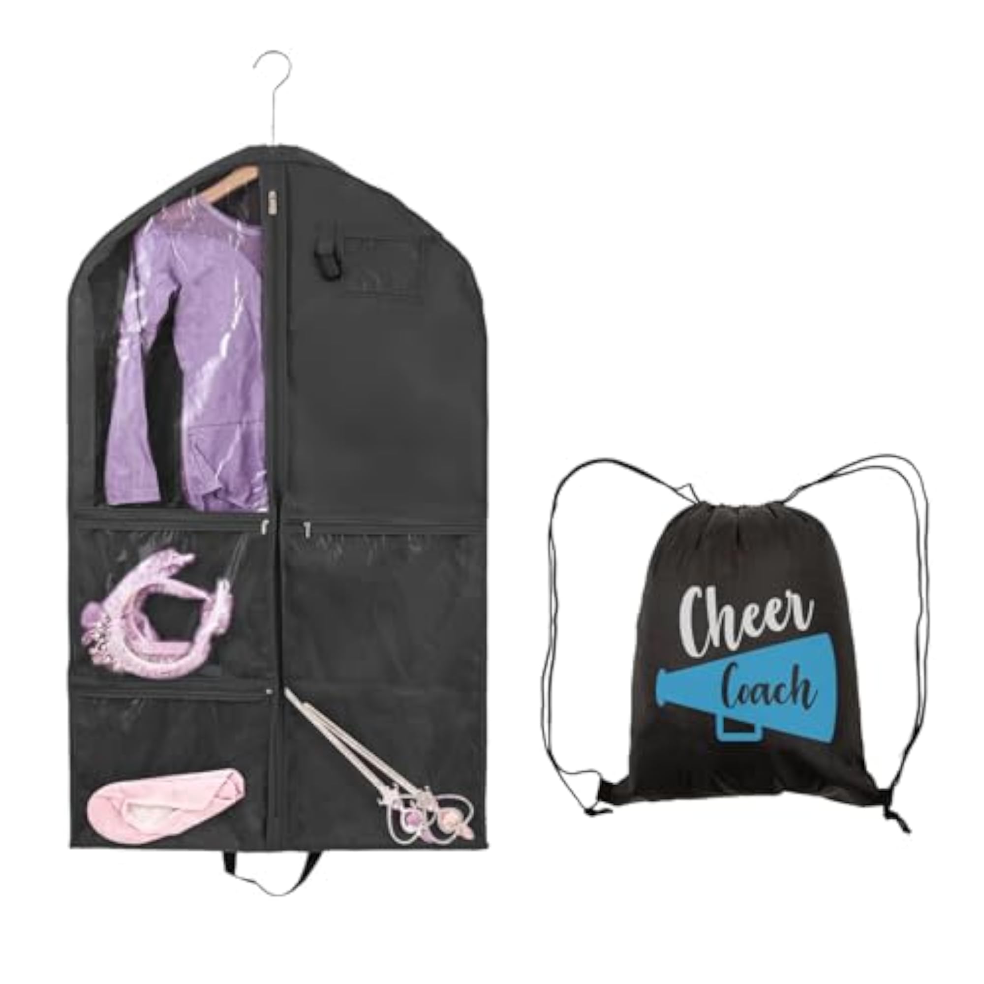 Dance Costume Garment Bag for Dancers with Backpack Storage