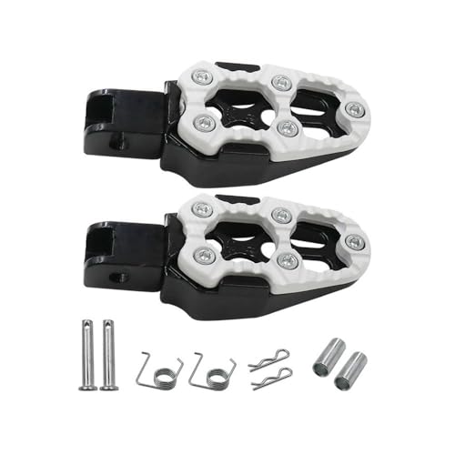 Pédales universelles pour passager arrière de moto et VTT en alliage d'aluminium