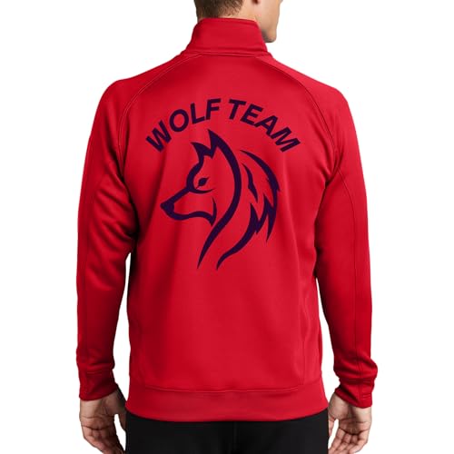 Custom Men's 1/4-Zip Fleece Pullover | Personalized with Your Logo, Text, or Photo | Soft, Warm & Sporty Custom Top for Teams, Work & Everyday4