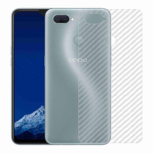 Image of Compatible with Oppo A11K Back Screen Protective Film Carbon Fiber Skin Transparent Screen Guard Sticker