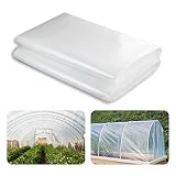 MEANCHEN Greenhouse Plastic Covering-6.5'x10' Green Houses Film,6MIL Thickness Garden Plastic Cover,