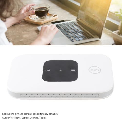 Image of ASHATA 4G Mobile WiFi Hotspot Router Portable High Speed White