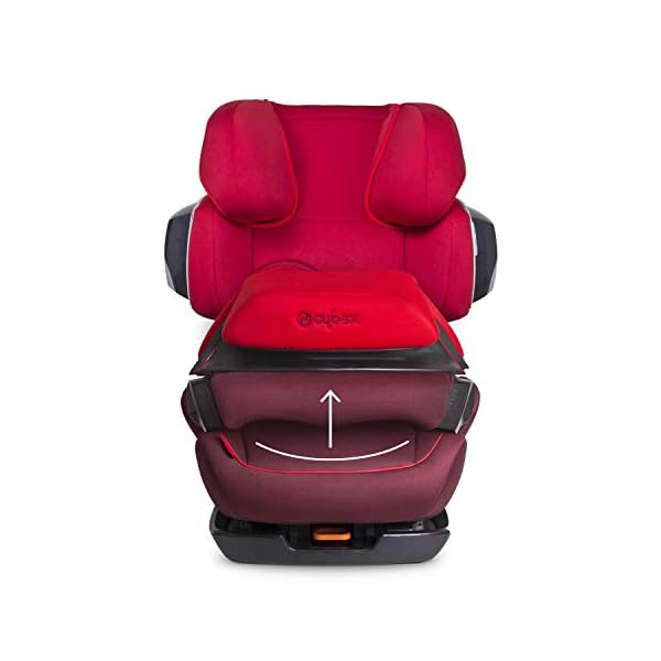 CYBEX Silver 2-in-1 Kinder-Autositz Pallas 2-Fix, Für Autos mit und ohne ISOFIX – Bild 5