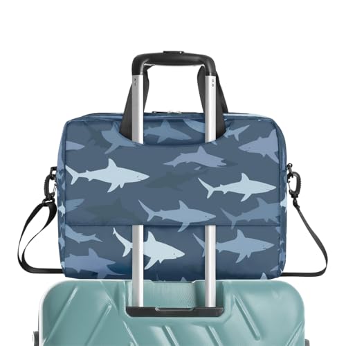 Maletín para portátil diseño tiburones 15.6 pulgadas miniatura 7