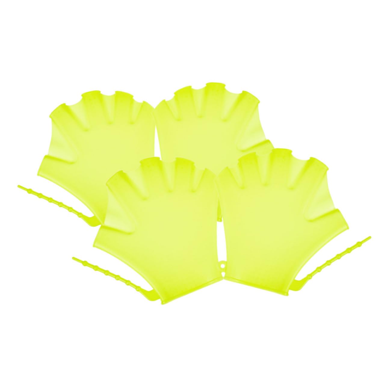 GOOHOCHY Swim Gloves Diving Auxiliary Mitten Swimming Hand Cover Swimming Paddles Webbed Gloves