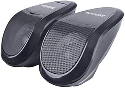 MACHSWON Waterproof Speaker Loudspeaker Music Audio Player for Motorcycle ATV Waterproof Speaker Loudspeaker Music Player Sound System Motorcycle