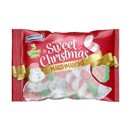 Colombina Sweet Christmas Marshmallows, Soft...