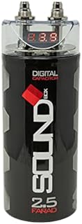 SoundBox SCAP2D, 2.5 Farad Digital Capacitor for Car Audio - 2500 Watts