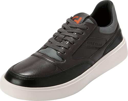 Cole Haan Men's Grand Crosscourt Traveler Setshot Sneakers, Raven/Black, 12