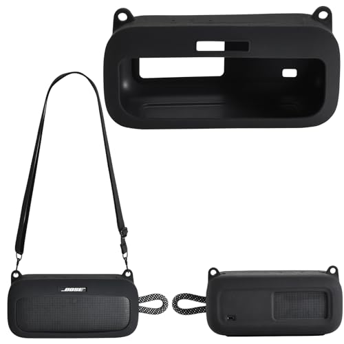 Fenmaru Bose SoundLink Plus Ή VRP[X یP[X یJo[ Bose SoundLink Plus Ή CXBluetoothXs[J[ ANZT[ (Black)