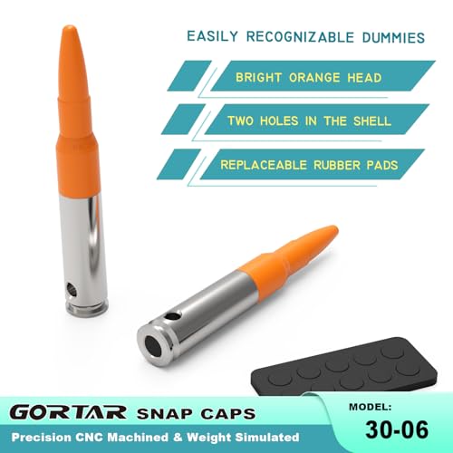 Image of Snap Caps Training Dummy Rounds Practice Safe Loading Firing Close to Real Weight