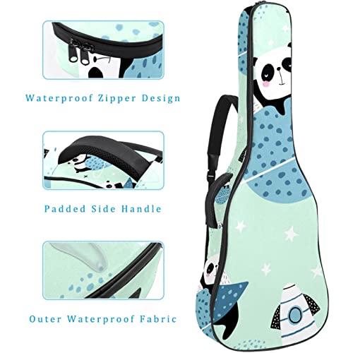 Sac à dos imperméable pour guitare acoustique – Éléments égyptiens – Éléments rembourrés – Housse pour guitare classique… - Les Beatles, Paul McCartney, John Lennon, RIngo Starr, George Harrison Sac à dos imperméable pour guitare acoustique - Éléments égyptiens - Éléments rembourrés - Housse pour guitare classique… – Image 5