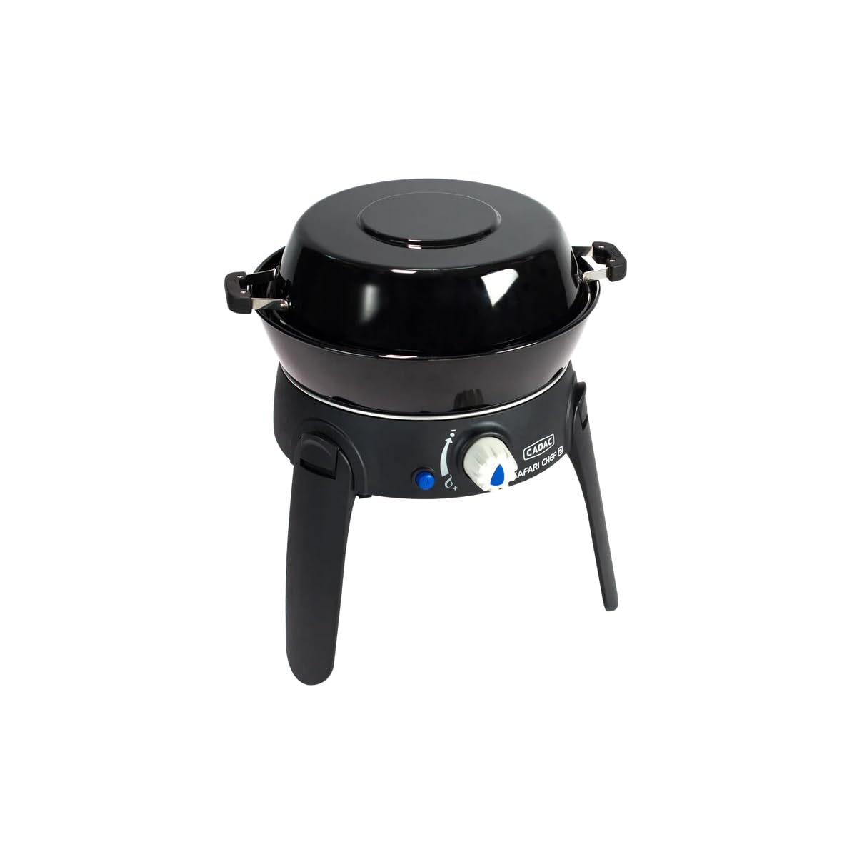 Antarion Pack CADAC - Barbacoa de gas Safari Chef 30 + regulador + cartucho de gas
