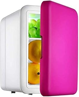 Dkee Mini frigo Bonne Mini-réfrigérateur électrique Cooler (4 litres Glacière) Portable Mute Reefer Glacière Home Office Dorm Utiliser Salle (Couleur: Violet)