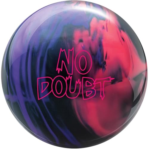 Radical Professionally Drilled No Doubt Solid Bowling Ball (This Item Includes a Free Bowlerstore Rubber Shammy- Colors Will Vary for The Shammy) 15lbs