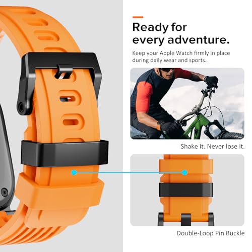 Image of KADES Rugged Sport Band for Apple Watch with Durable Metal Connector