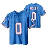 Calvin Ridley Tennessee Titans Blue #0 NFL Kids Youth 4-20 Name and Number Throwback Player Jersey (14-16)