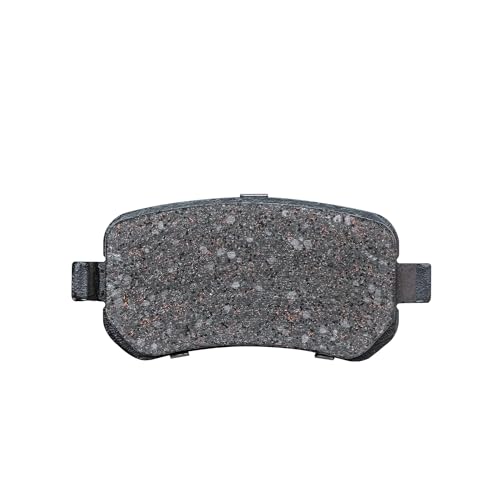 Image of Detroit Axle - Rear Ceramic Brake Pads with Hardware Set Replacement for 2004 2005 2006 2007 Ford Freestar Mercury Monterey - 4pc Set