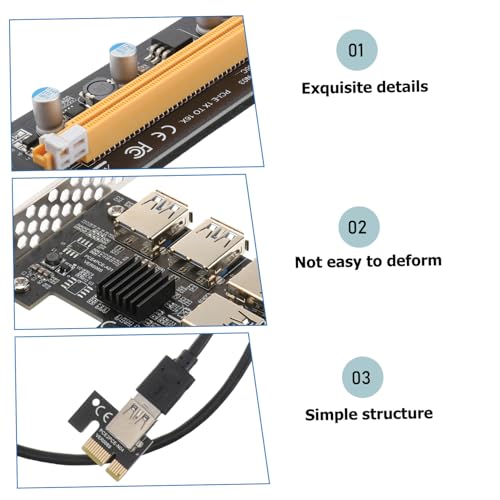 Instalación Accesorio de Computadora PCI E USB Riser SHINEOFI en Tu Setup 7