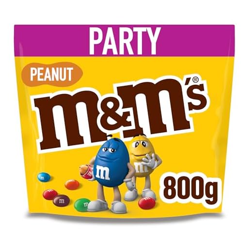 M&M'S | Peanut | Schokolinsen mit Erdnusskern | Geschenk | Eine Packung (1 x 1 kg)