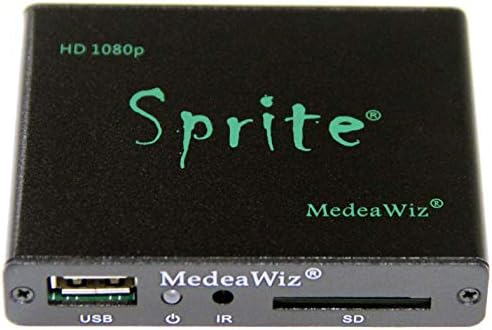 MedeaWiz® DV-S1 Sprite® Looping HD Media Player – Seamless Audio Video Auto Repeater 1080p 60Hz HDMI, NTSC and PAL Outputs – Trigger Input and Serial Control