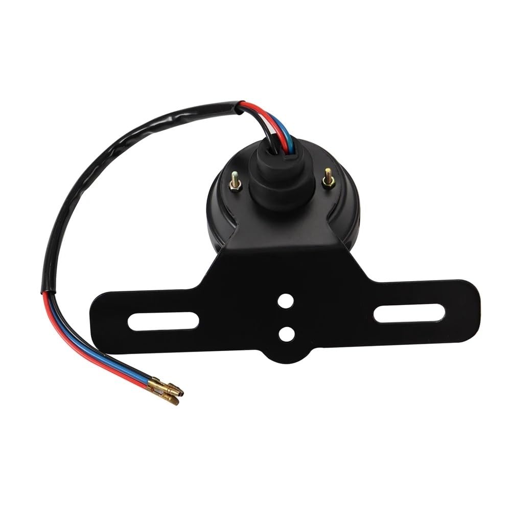 Luce di stop posteriore for motocicletta, retro, a LED, rossa, con supporto for targa, adatta for Harley, adatta for Honda, adatta for Suzuki, adatta for Chopper e Bobber.